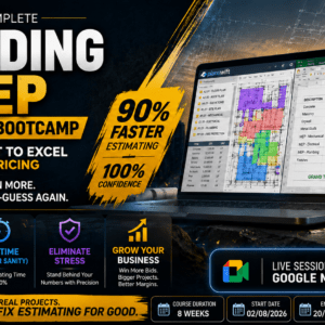 The Complete Building & MEP Estimation Bootcamp: PlanSwift to Excel Project Pricing