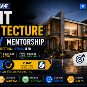 The Ultimate Revit + V-Ray Mentorship: From 3D Modeling to Photorealistic Architectural Visuals